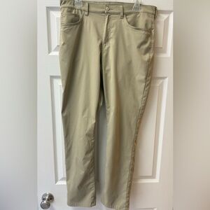 PGA Tour 5 Pocket Golf Pants in Khaki- Sz 34x32